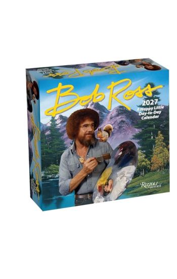 Bob Ross 2027 Day-to-Day Calendar