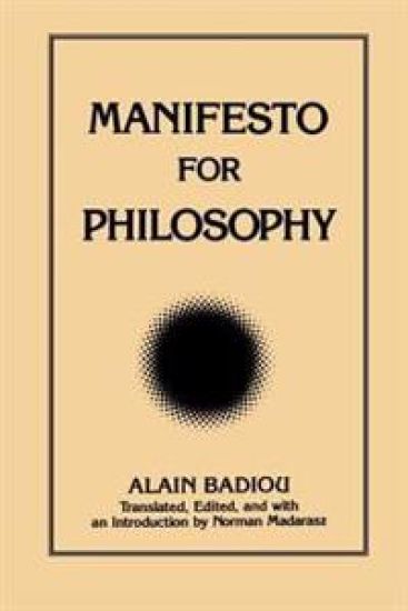 Manifesto for Philosophy