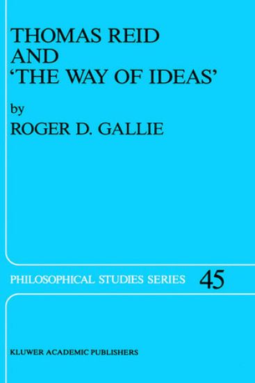 Thomas Reid and ‘The Way of Ideas’