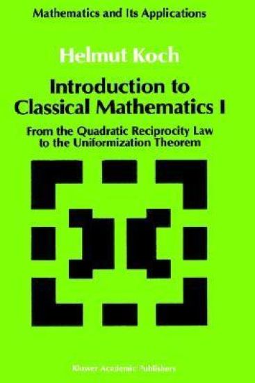 Introduction to Classical Mathematics I