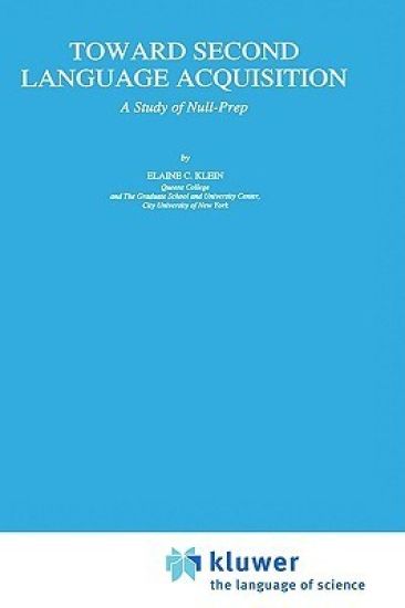 Toward Second Language Acquisition