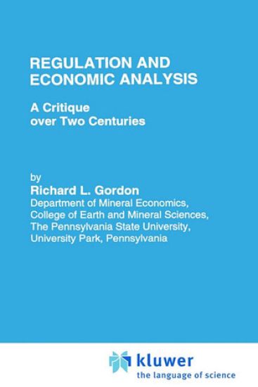 Regulation and Economic Analysis
