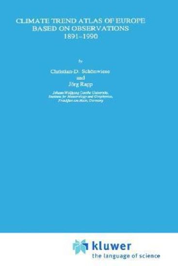 Climate Trend Atlas of Europe Based on Observations 1891–1990