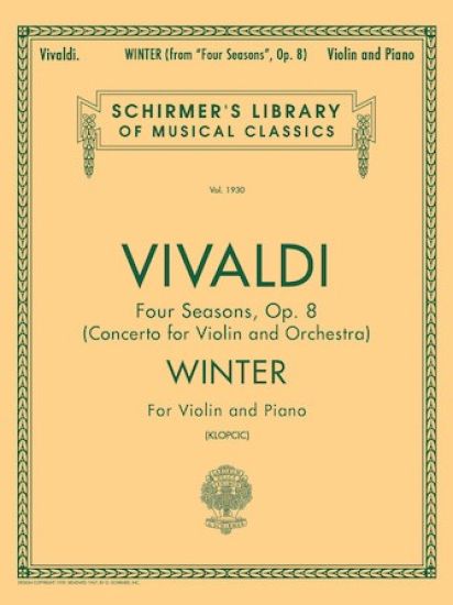 Schirmer Library of Classics Volume 1930: Schirmer Library of Classics Volume 1930 Violin and Piano
