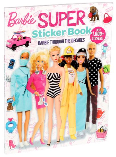 Barbie: Super Sticker Book: Through the Decades