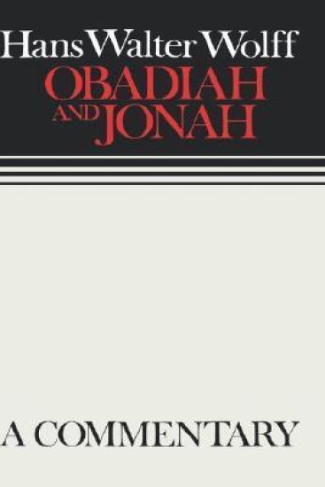 Obadiah and Jonah
