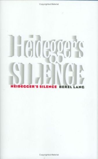 Heidegger's Silence
