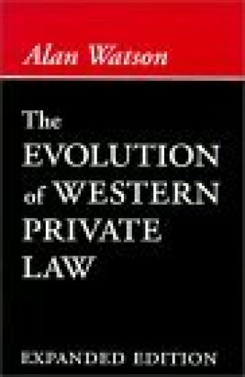 The Evolution of Western Private Law