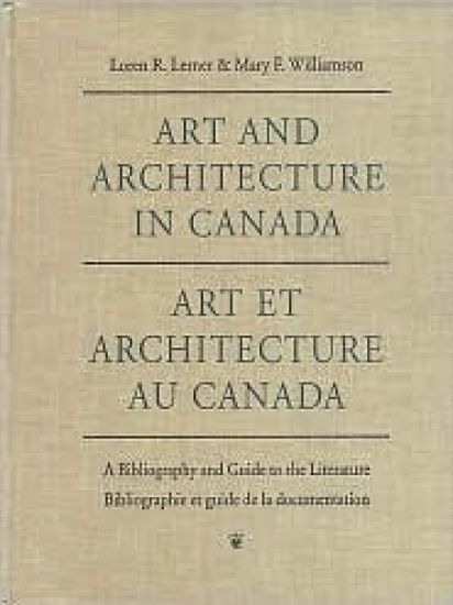 Art and Architecture in Canada