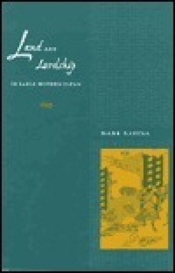 Land and Lordship in Early Modern Japan