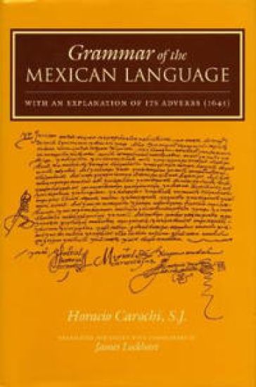 Grammar of the Mexican Language