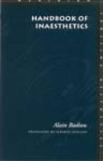 Handbook of Inaesthetics
