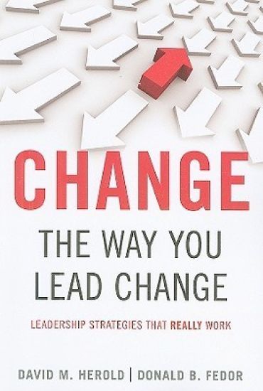 CHANGE THE WAY YOU LEAD CHANGE