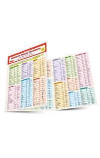 Chinese Vocabulary Language Study Card