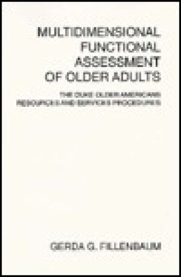 Multidimensional Functional Assessment of Older Adults