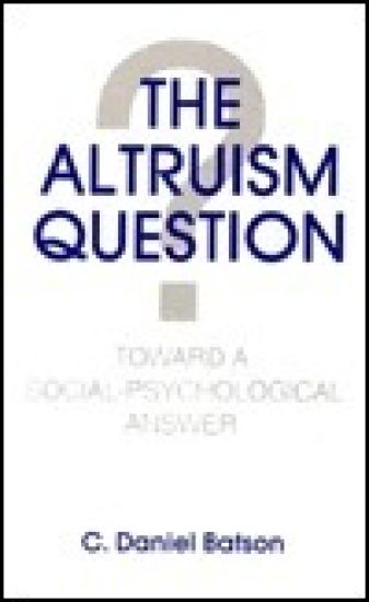 The Altruism Question