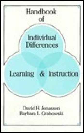 Handbook of Individual Differences, Learning, and Instruction