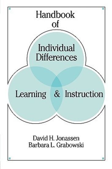 Handbook of Individual Differences, Learning, and Instruction