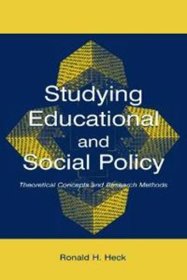 Studying Educational and Social Policy
