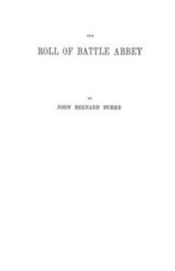 The Roll of Battle Abbey