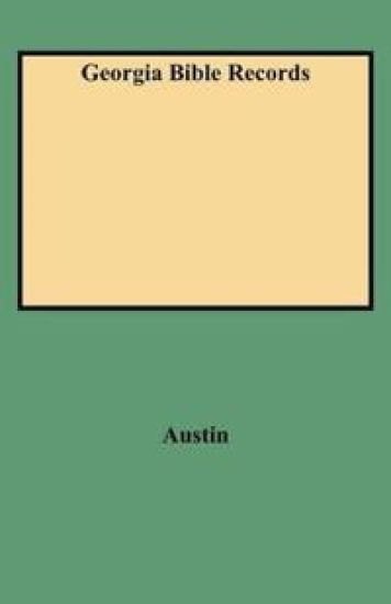 Georgia Bible Records
