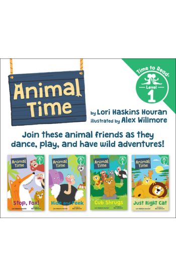 Animal Time Set #1 (Animal Time: Time to Read, Level 1)