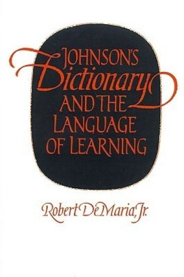 Johnson's Dictionary and the Language of Learning