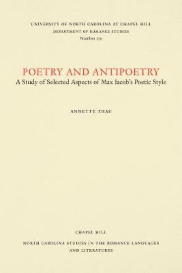 Poetry and Antipoetry