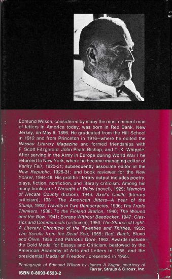 Moore, H: Edmund Wilson