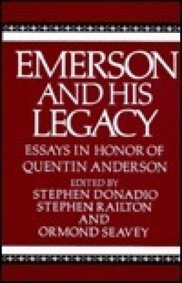 Emerson and His Legacy