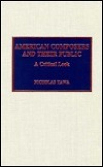 American Composers and Their Public