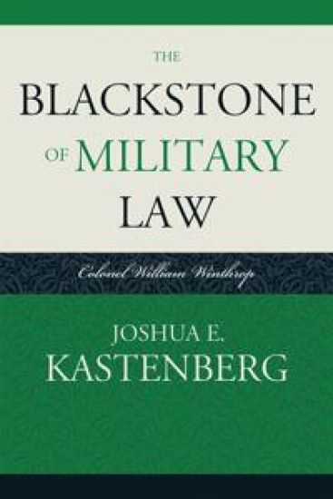 The Blackstone of Military Law