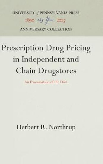 Prescription Drug Pricing in Independent and Chain Drugstores