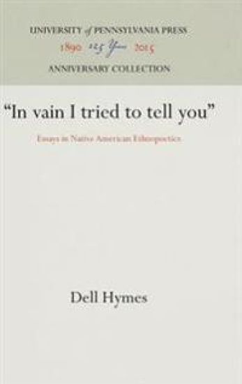 "In vain I tried to tell you"