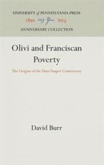 Olivi and Franciscan Poverty