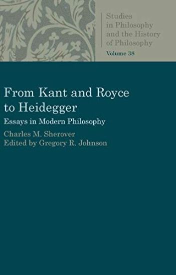 From Kant and Royce to Heidegger