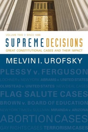 Supreme Decisions, Volume 2