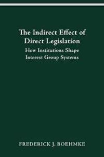 The Indirect Effect of Direct Legislation