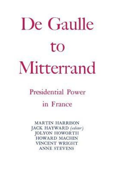 De Gaulle to Mitterrand
