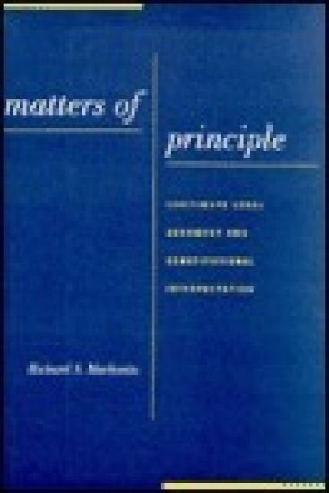 Matters of Principle