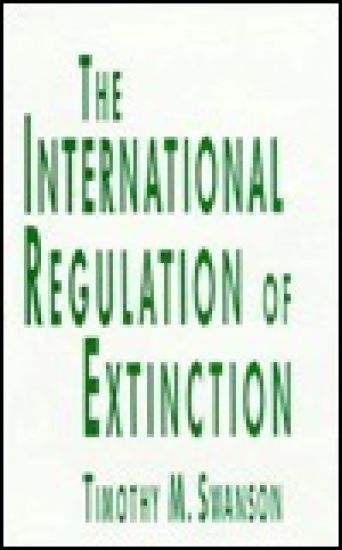 The International Regulation of Extinction