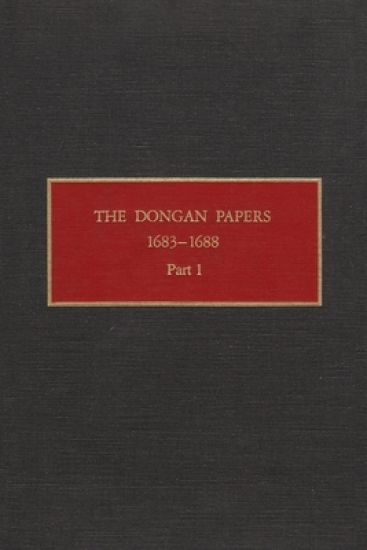The Dongan Papers, 1683-1688, Part I