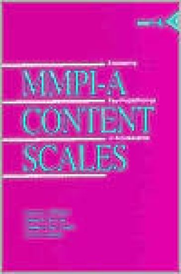Mmpi-A Content Scales