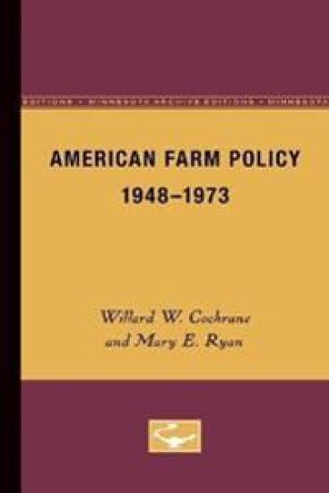 American Farm Policy, 1948-1973