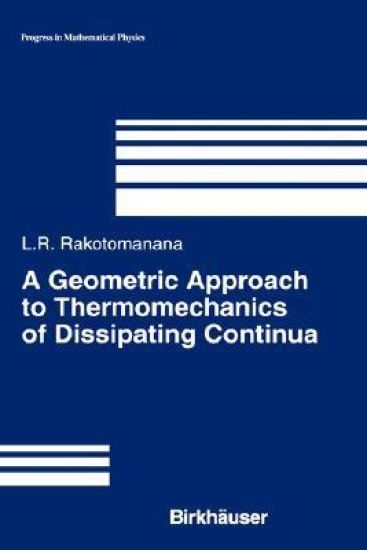 A Geometric Approach to Thermomechanics of Dissipating Continua