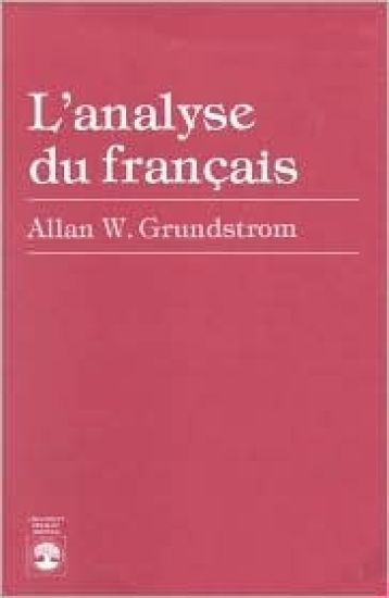 L'analyse du franaais