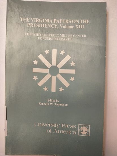 The Virginia Papers on the Presidency