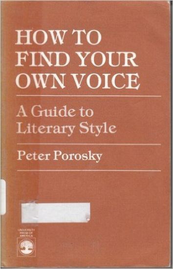 How to Find Your Own Voice