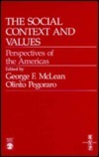The Social Context and Values