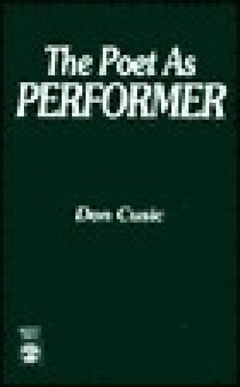 The Poet as Performer